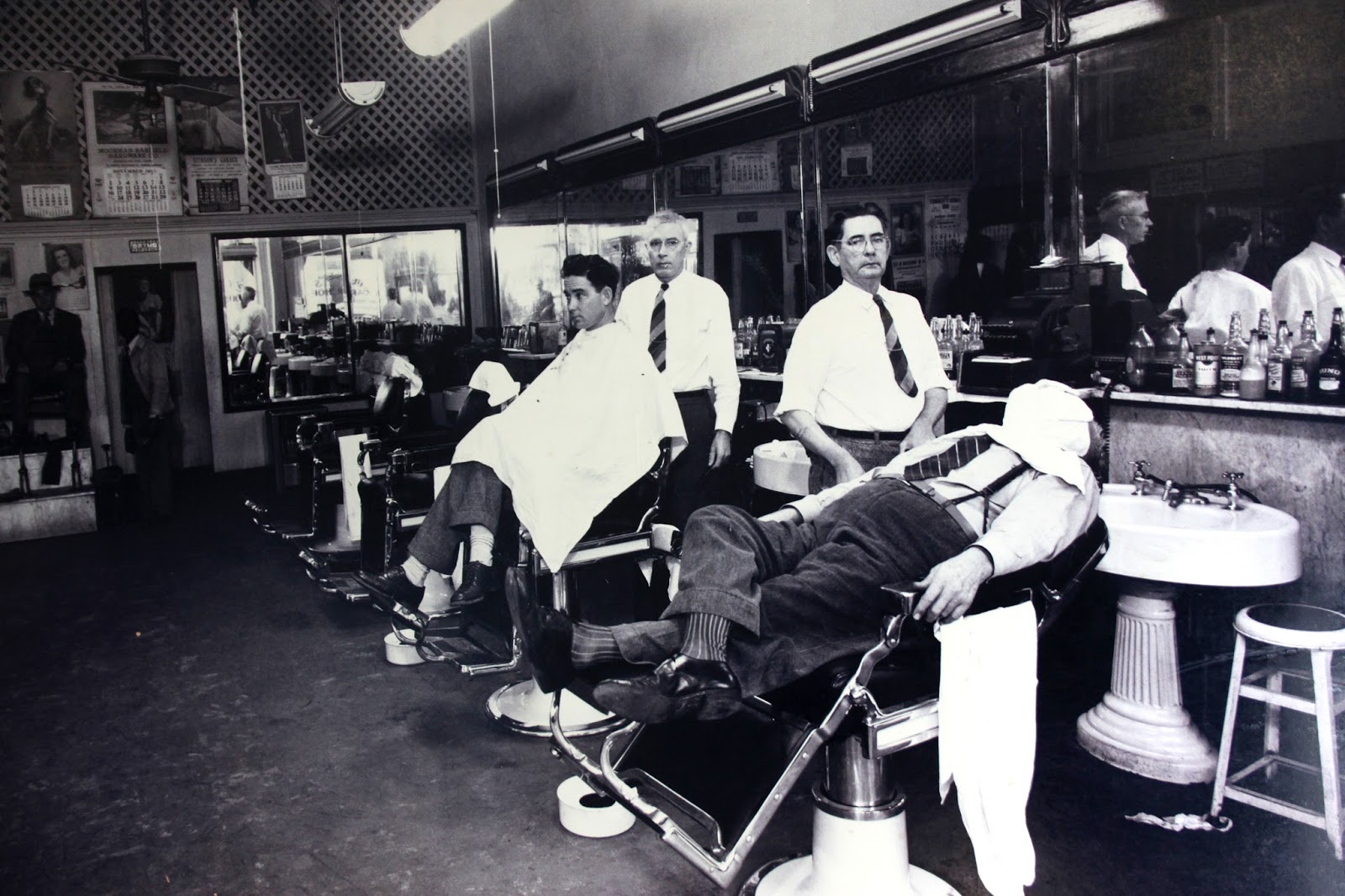 ... barber shop new dublin hotel south jefferson st 1947 dublin georgia