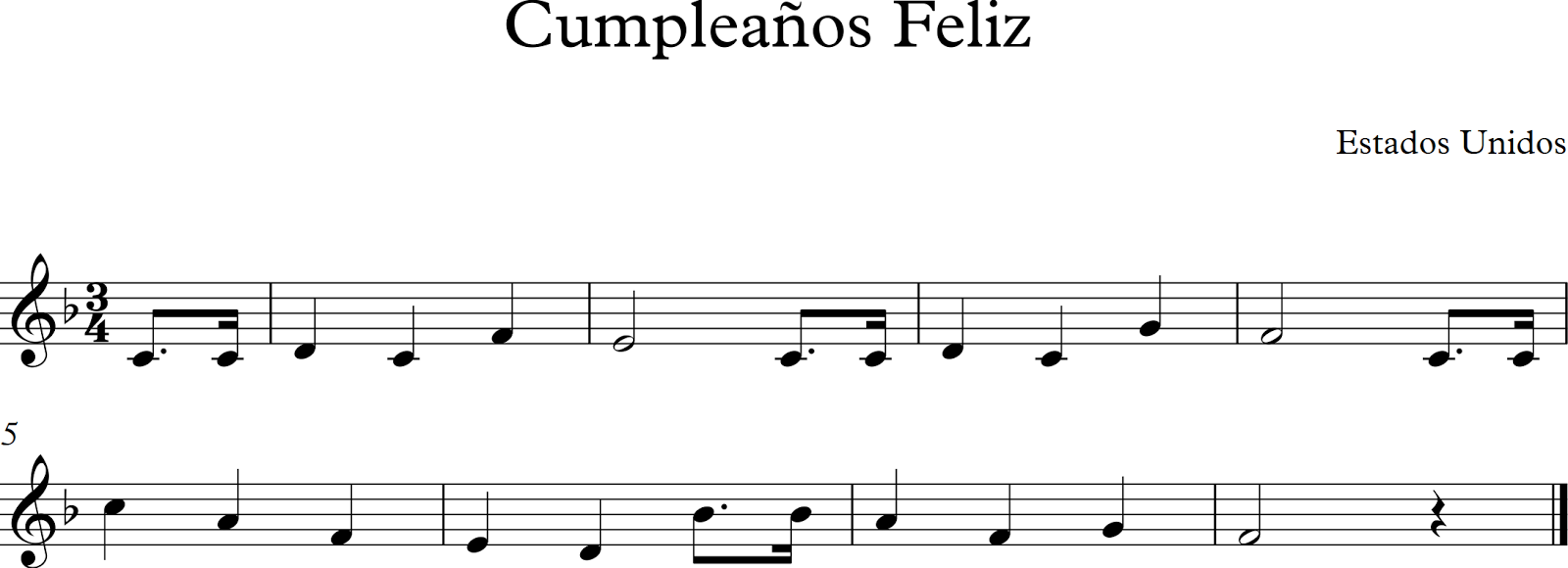 Cumpleaños Feliz - Descubriendo la Música