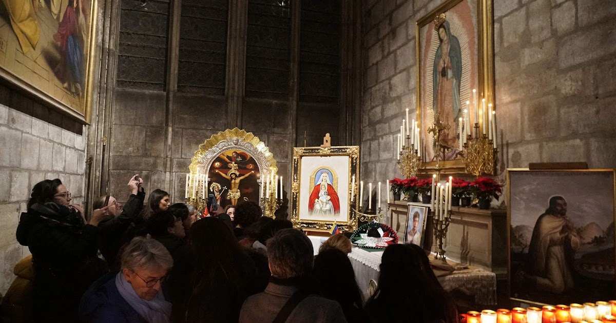 Asi Se Visitaba La Capilla A La Virgen De Guadalupe En Notre Dame En Paris Viajabonito