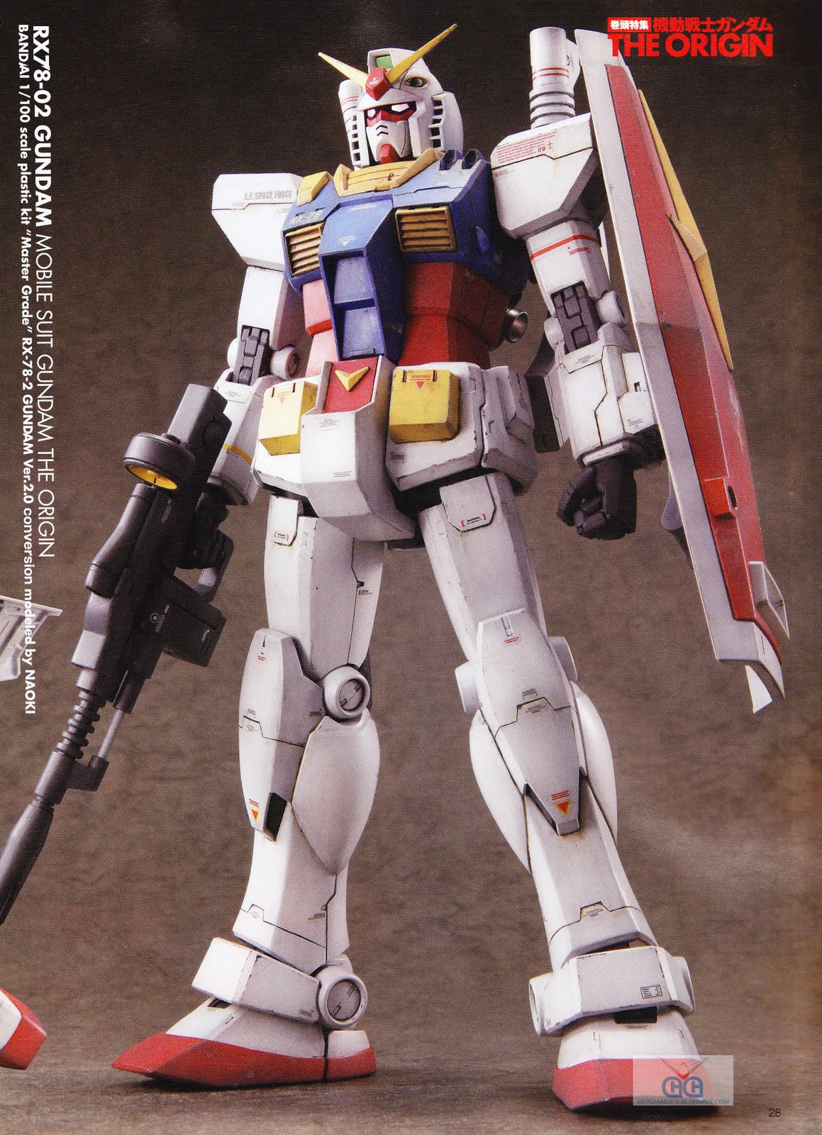 GUNDAM GUY: Mobile Suit Gundam 'The Origin' Gunpla Builds - Hobby