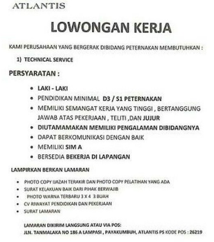 Ilmu Pengetahuan 1 Lowongan Kerja Terbaru Kota Padang