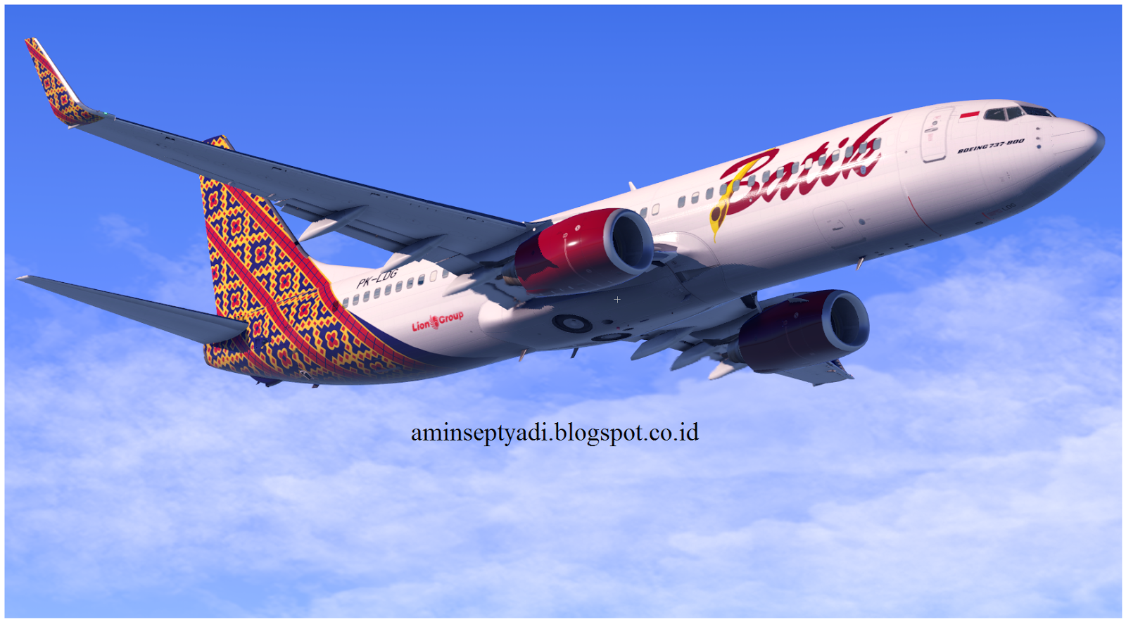  Batik Air Default X Plane11 Lare Jogja s Blog