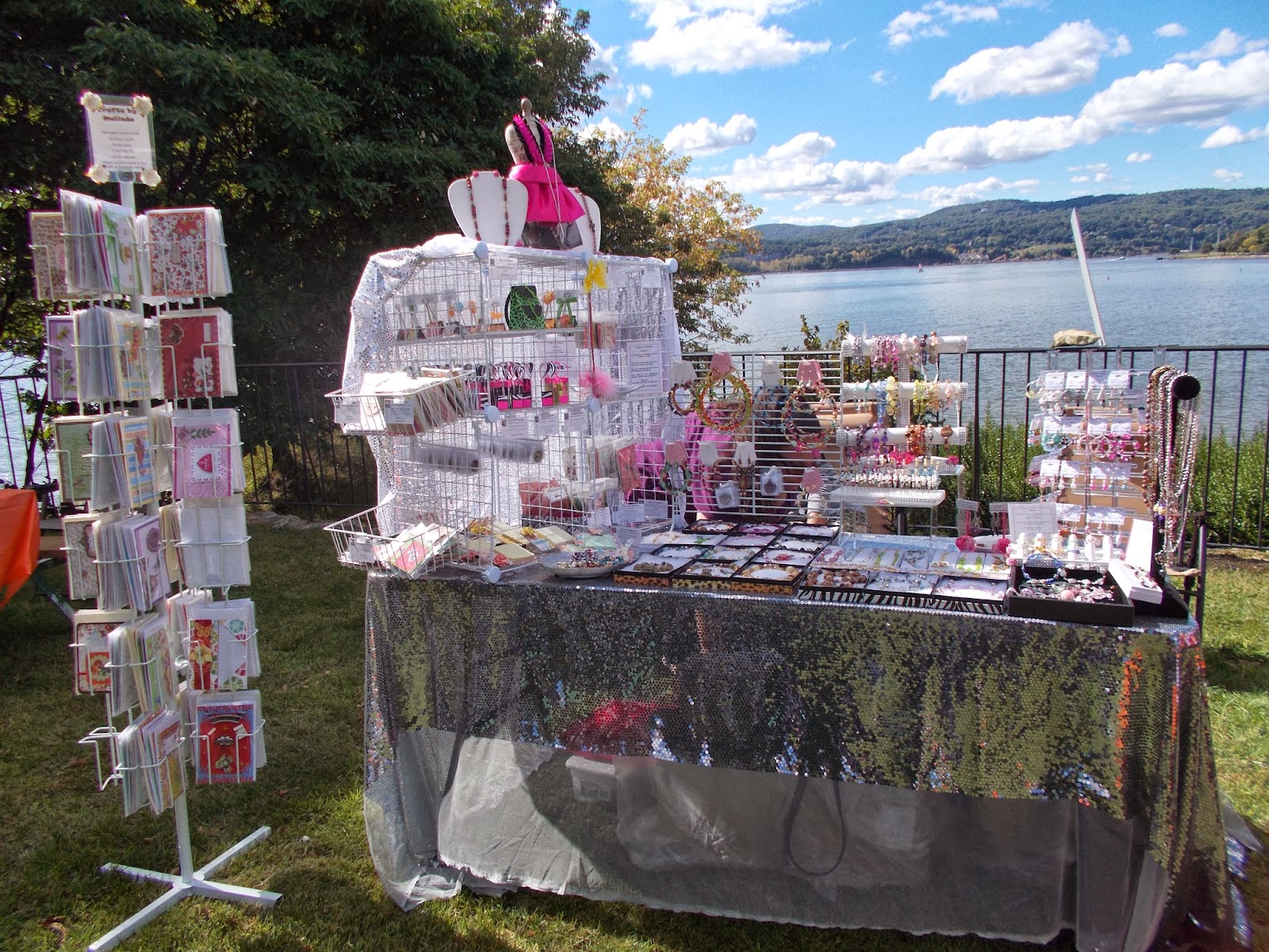 Crafts by Melinda Kolping on Hudson Craft Fair in Montrose, NY