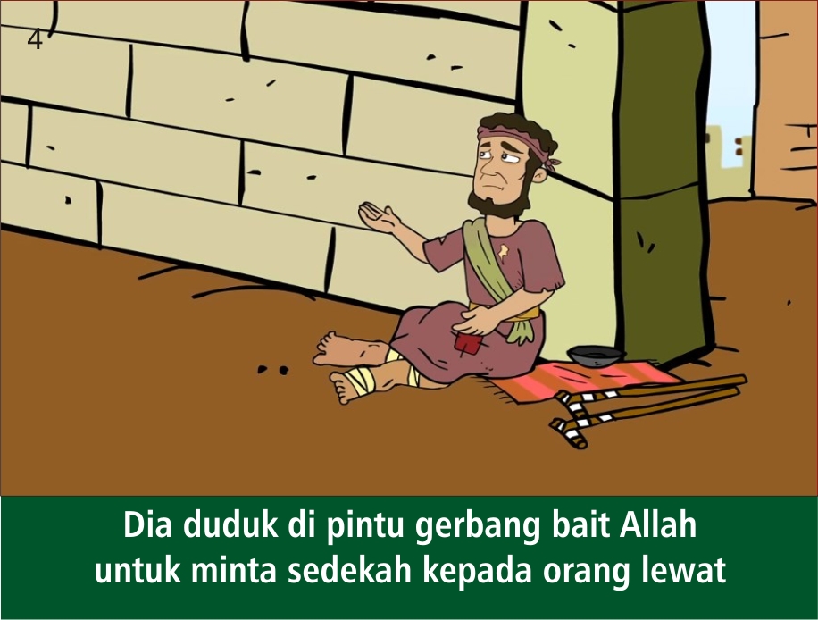 Komik Alkitab Anak: Petrus Menyembuhkan Orang Lumpuh