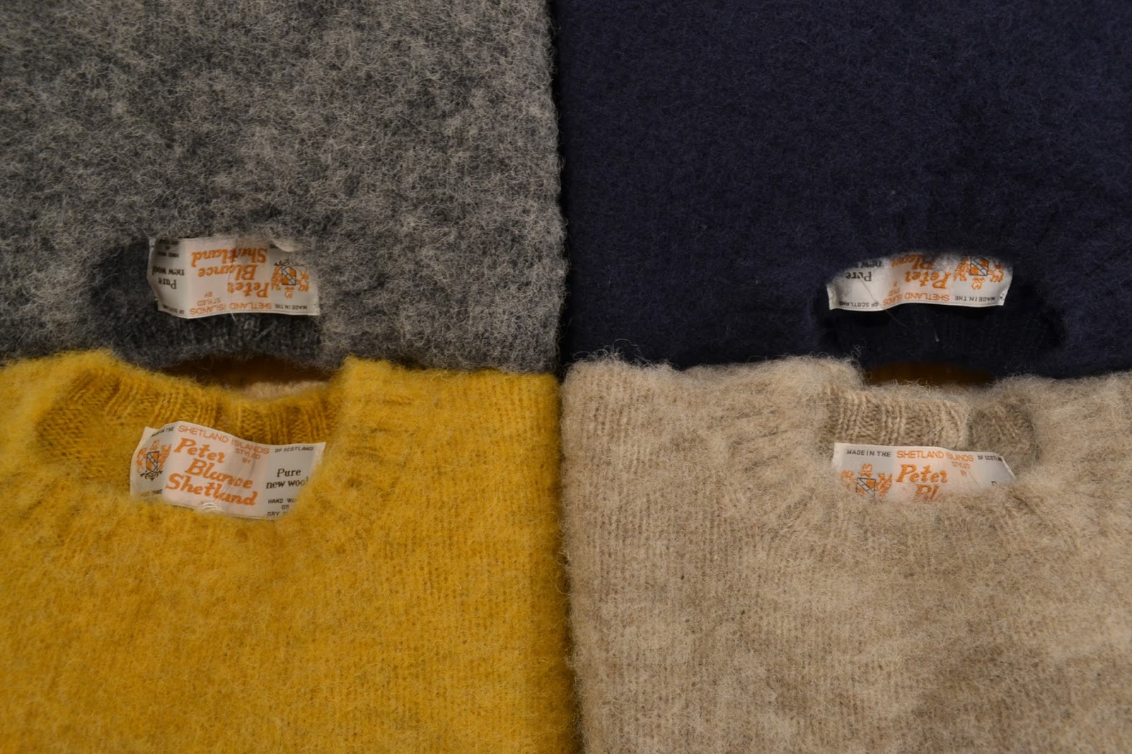 THE CASK : Peter Blance - Shetland Shaggydog Sweater