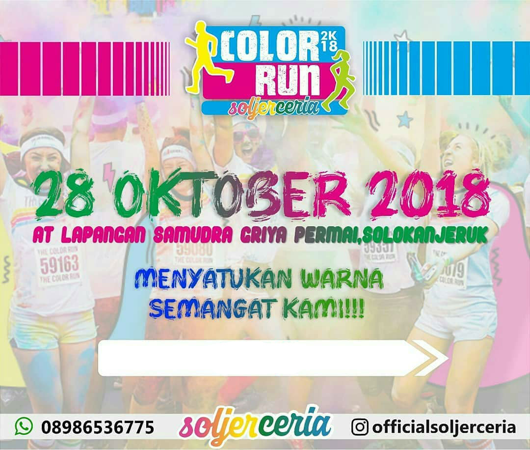 Color Run Soljer Ceria â€¢ 2018