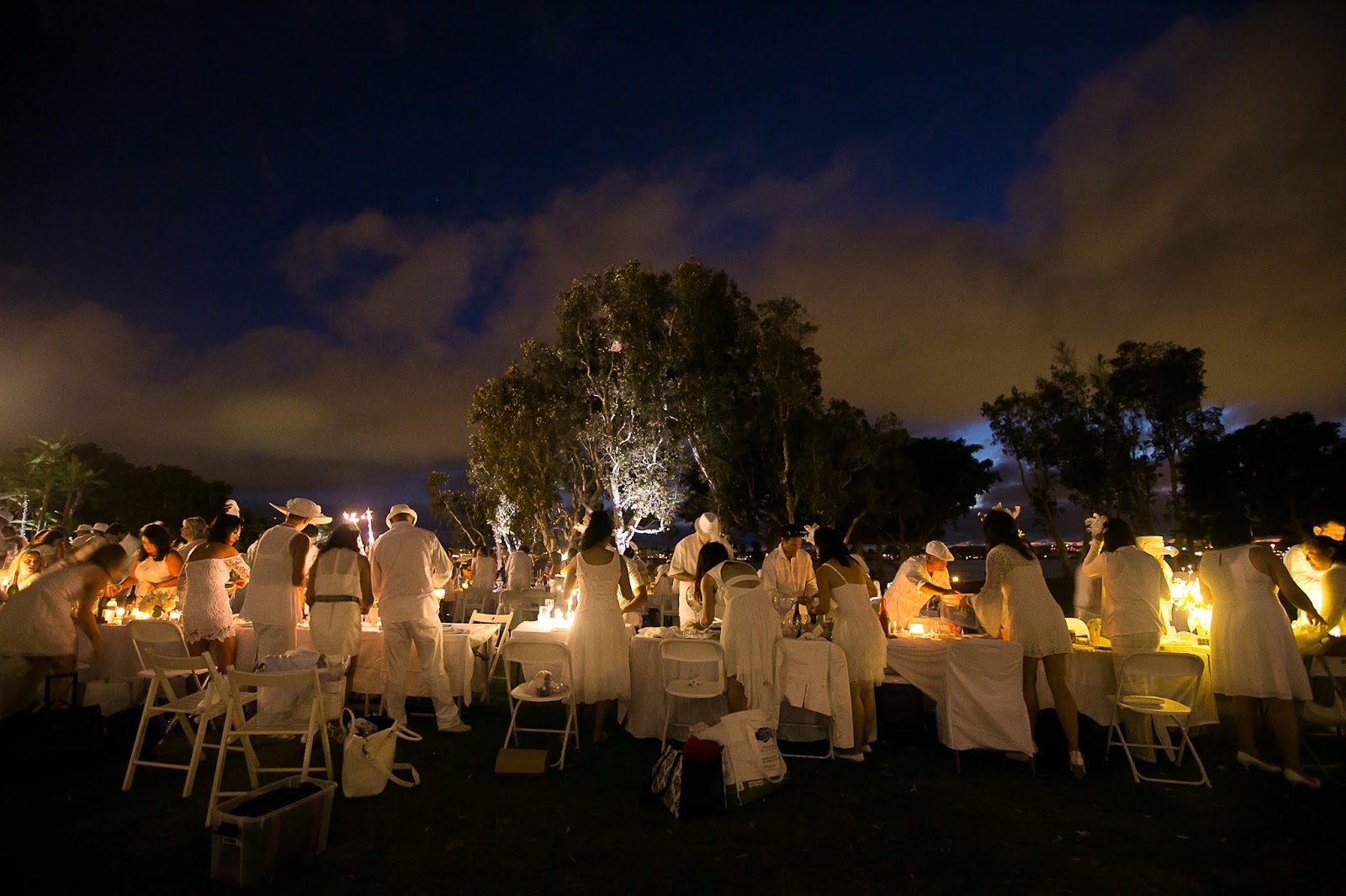 Le Dîner en Blanc San Diego San Diego Dining Dish!