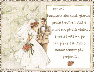 Frasi di natale: le frasi più belle per gli auguri di natale e felice lilla's Gifs & Dividers: Sposi/The newlyweds