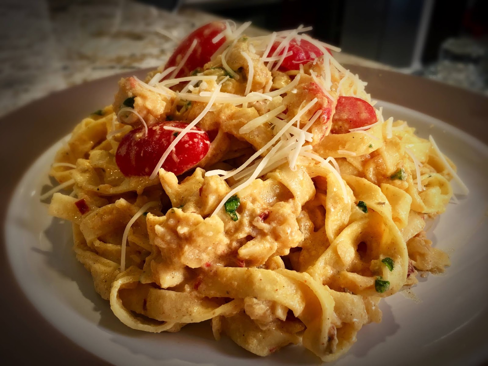 Truffled Lobster Alfredo