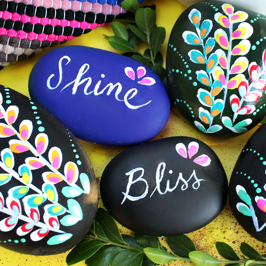 Mark Montano: Painted Love Stones