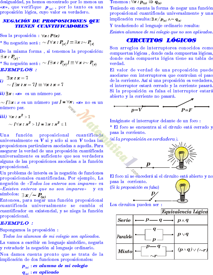 TABLAS DE VERDAD PROBLEMAS RESUELTOS EN PDF