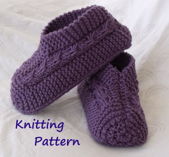 KweenBee and Me: Learn to Knit Slippers With These Patterns