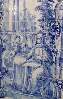 Menino Jesus jogando cartas com Santa Rosa de Lima, Sé de Beja