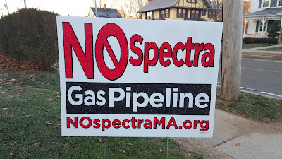 No Spectra sign seen on Franklin lawns