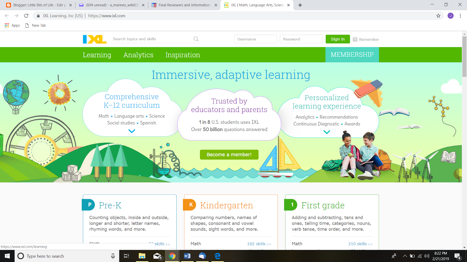 Little Bits Of Life IXL Learning Review Little Bits Of Life IXL Learning Review