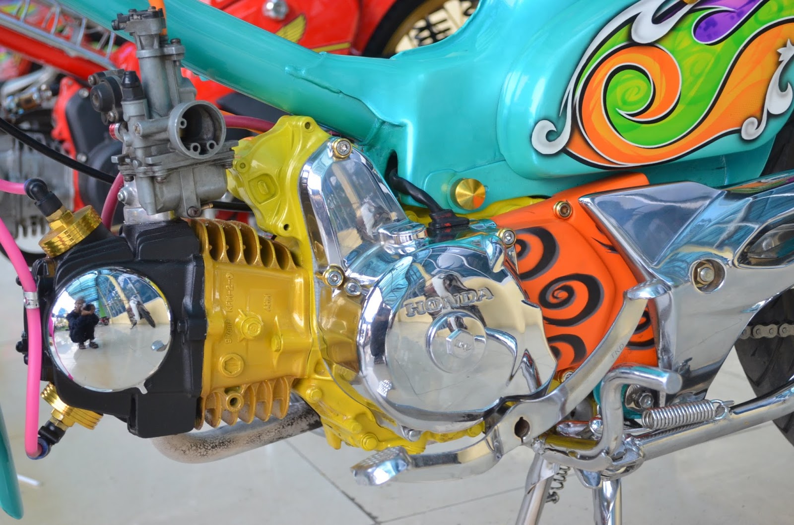 104 Motor Modifikasi Cb Airbrush Modifikasi Motor Honda CB Terbaru