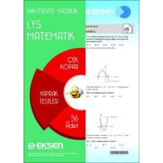 Eksen LYS Matematik Çek Kopar Yaprak Testler Eksen LYS Matematik Çek Kopar Yaprak Testler