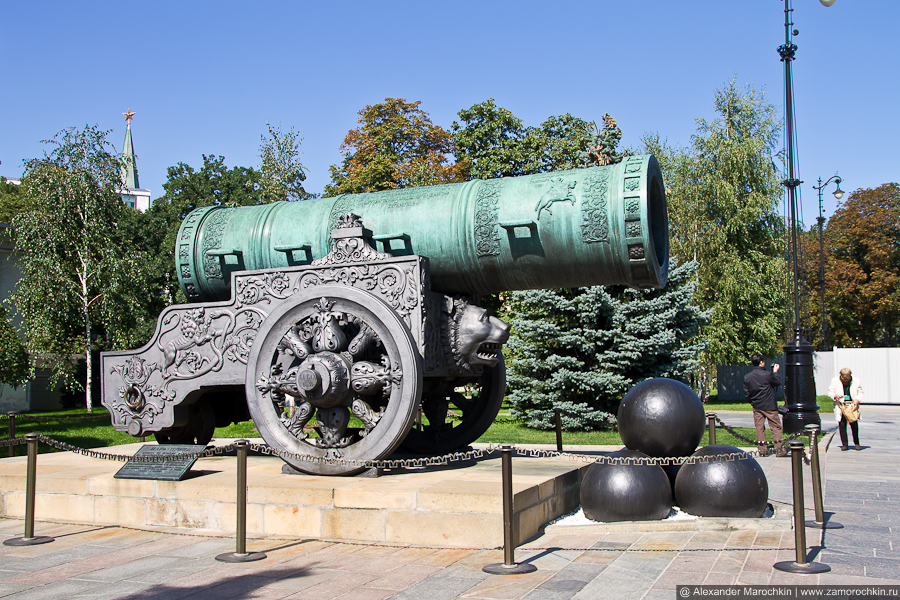 Царь-пушка в Московском Кремле | The Tsar Cannon