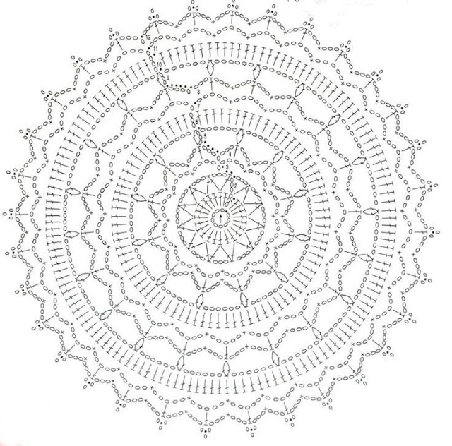 Little Treasures: Crochet Mandala Free Pattern -{Honoring Wink's work}
