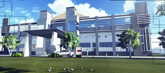 DESAIN RUMAH 3D: Jasa Desain Eksterior Gambar Klinik Rumah Sakit 