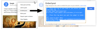 How to Embed Google+ Posts How to Embed Google+ Posts