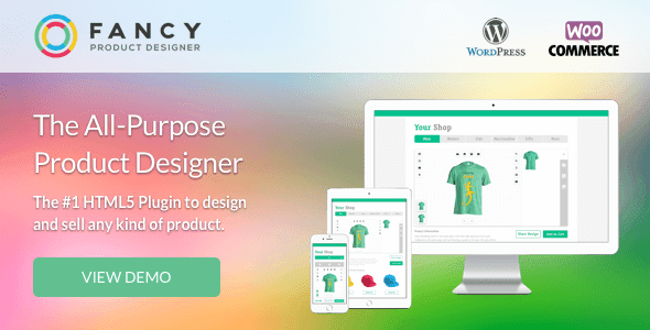 Fancy Product Designer v3.5.5 – WordPress Plugin for WooCommerce