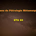 Examens de Pétrologie Métamorphique STU S3