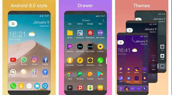 OO Launcher for Android O 8.0.