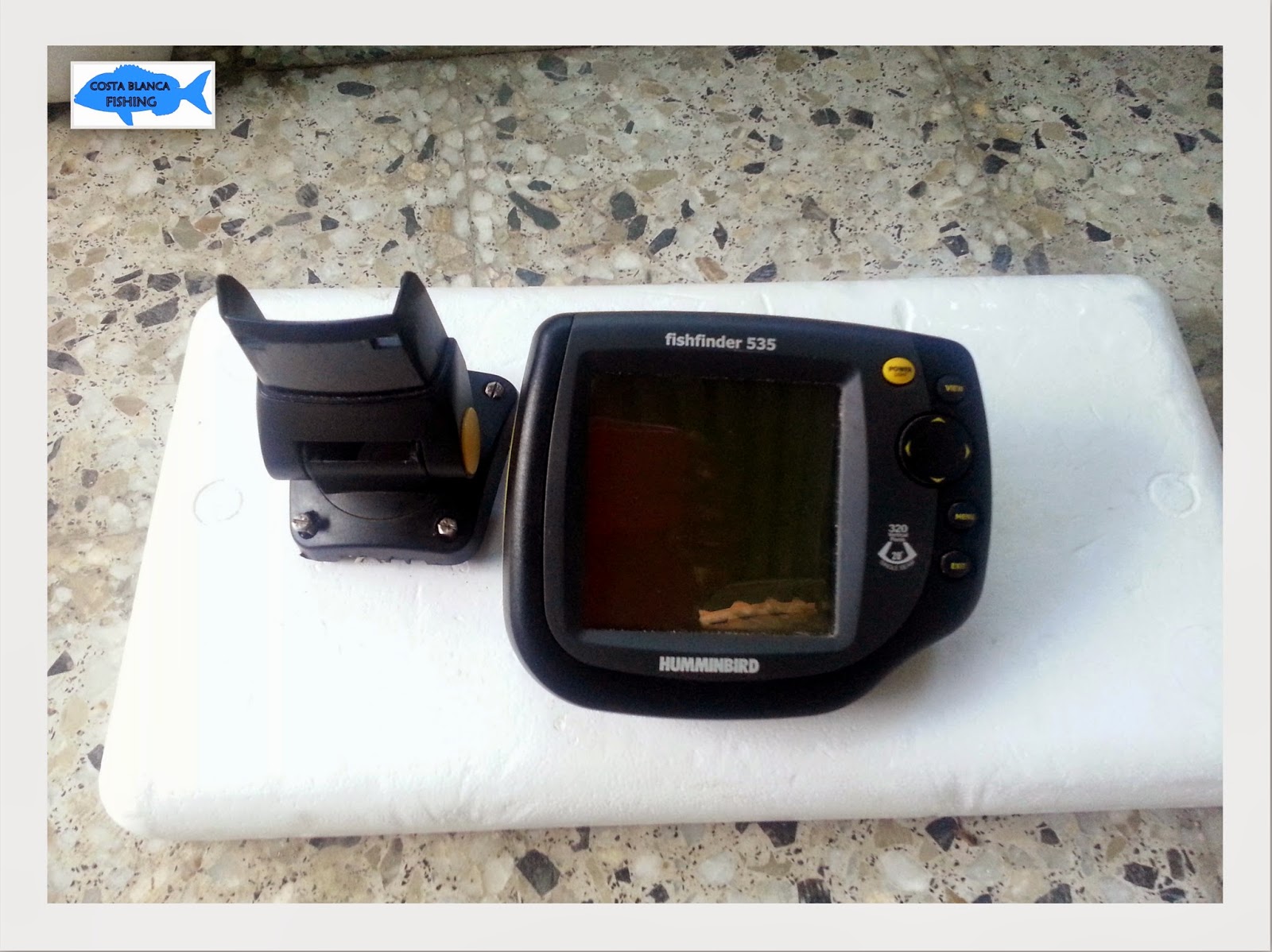 COSTA BLANCA FISHING . SONDA DE PESCA HUMMINBIRD FISHFINDER 535