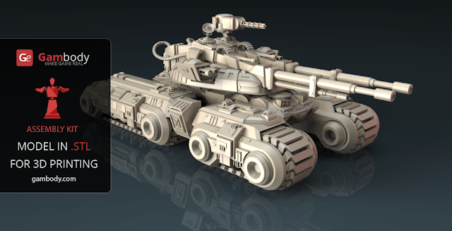 Mammoth Tank 3D print Command and Conquer