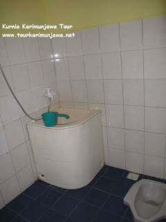 kamar mandi standar room karimunjawa inn