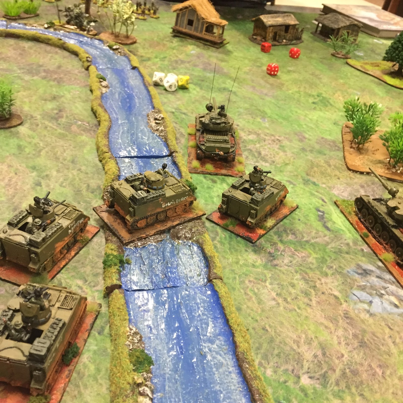wargames and walking Ambush Valley ,my Anzacs in action