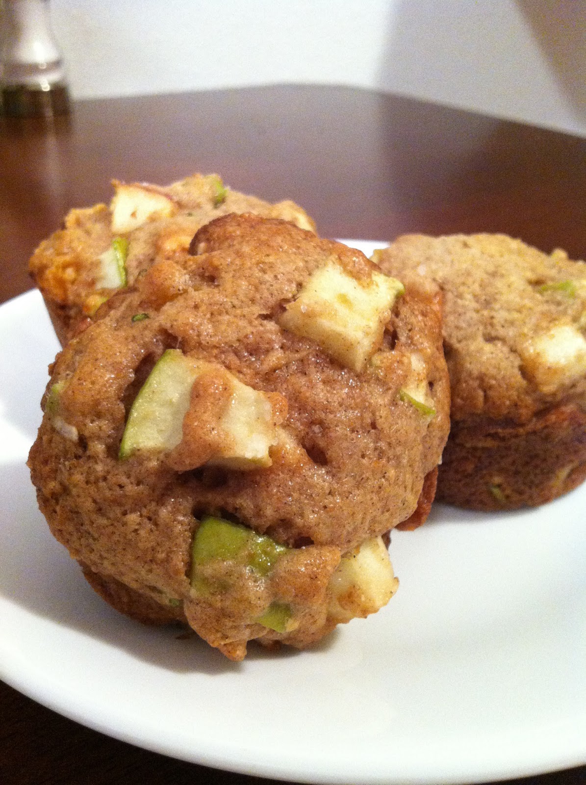simple flavors are key. Fresh Apple Muffins with a Twist