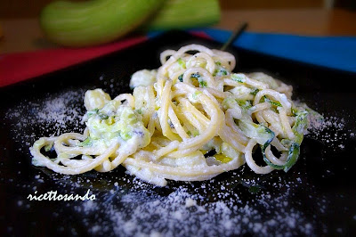 pasta zucchine e ricotta light