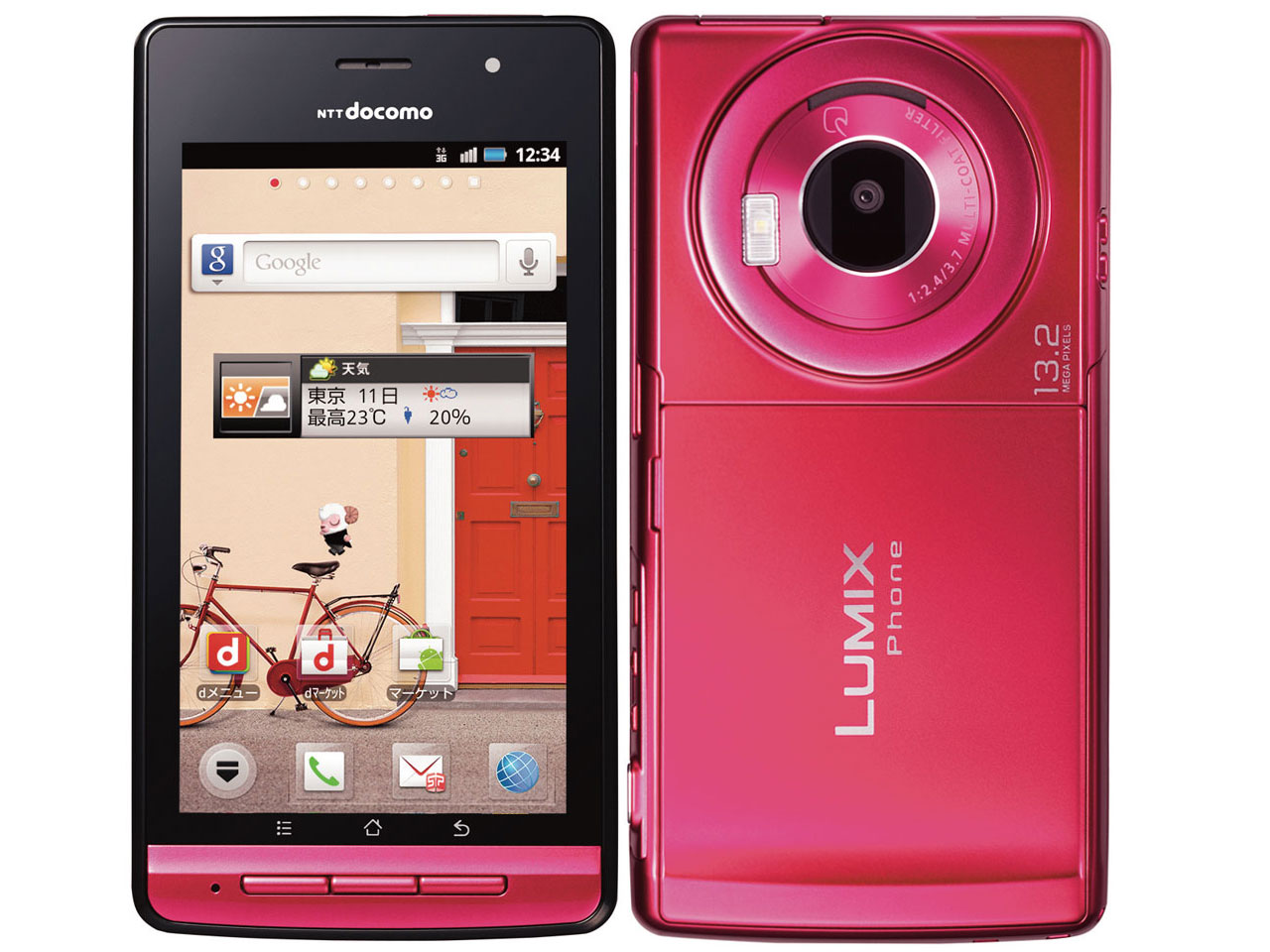Japan Phone Special Site LUMIX Phone P02D Android 4.0 升級開始