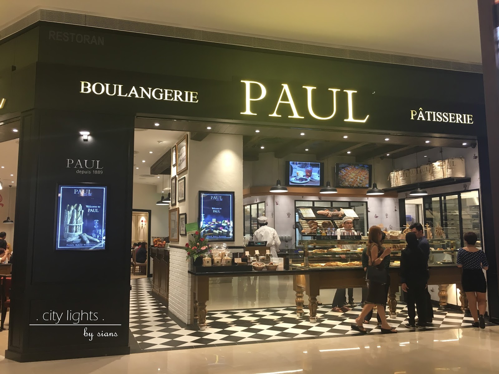 paul patisserie & boulangerie city lights