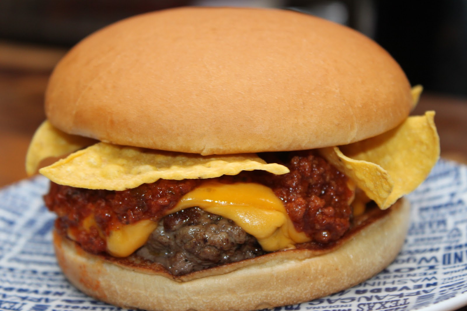 hawk krall The Burger Map Texas Chili Burger