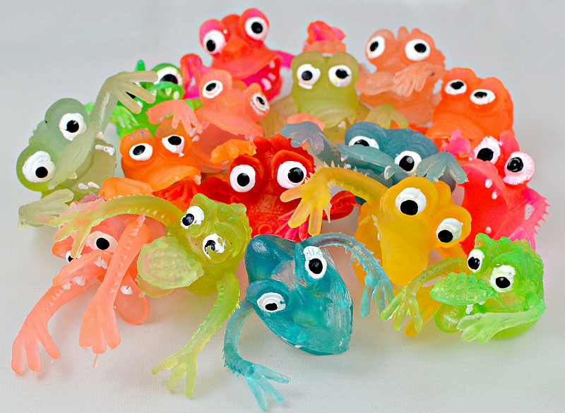 squishy finger puppet monsters