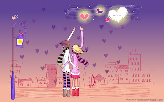 cute+valentines+day+Cartoon+Couple+love+%25281%2529