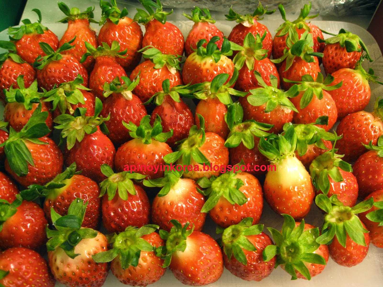 A Pinoy in Korea Spring, Strawberries And Smoothies!