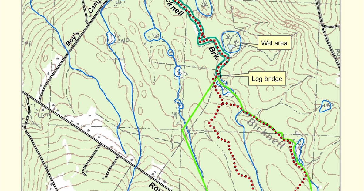 Outdoor Enthusiast ORFS Hike Bicknell Brook Trail & Colette Trail