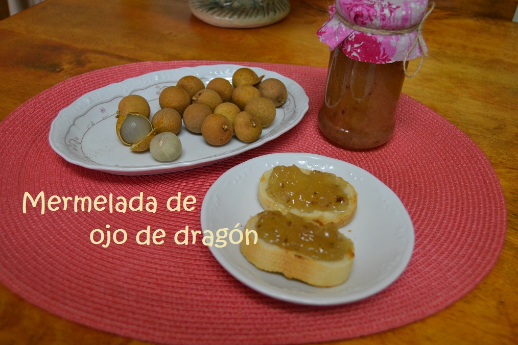 MERMELADA DE OJO DE DRAGÓN 55º Desafío en la cocina