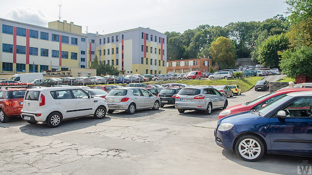 Parking przy ulicy Grudziądzkiej w Bydgoszczy