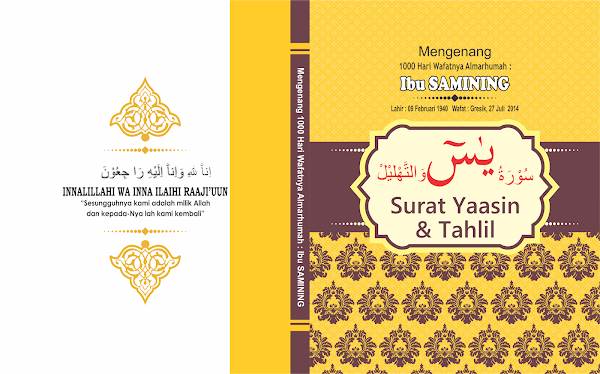 DESAIN COVER GRATISAN BUKU YASSIN 2 DESAIN COVER GRATISAN BUKU YASSIN 2