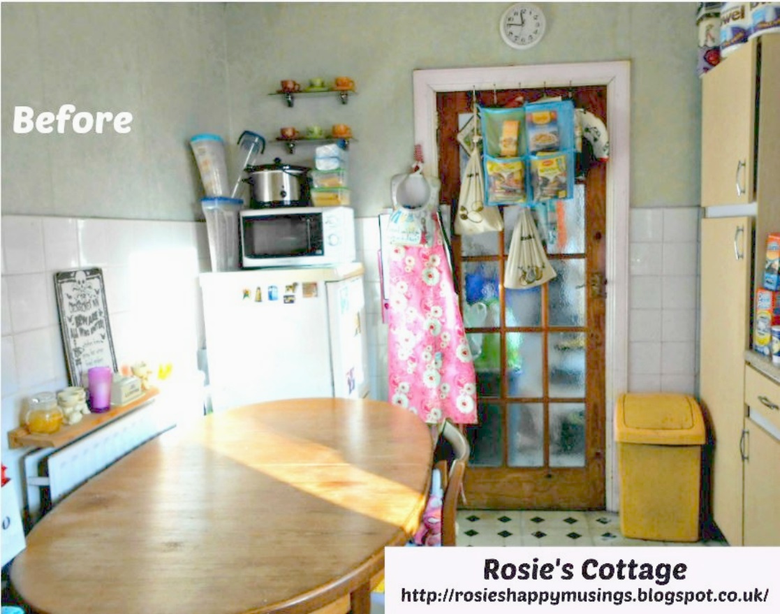 Rosie's Cottage Rosie's Too Fabulous (On A Tiny Budget) Kitchen Makeover!