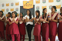 Actress Priya Anand in T Shirt with Students of Shiksha Movement Events 37.jpg Actress Priya Anand in T Shirt with Students of Shiksha Movement Events 37.jpg