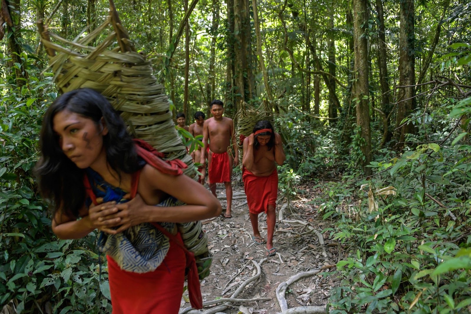 Incredible Images Capture The Lives Of Amazonian Waiapi Tribe As They Battl...