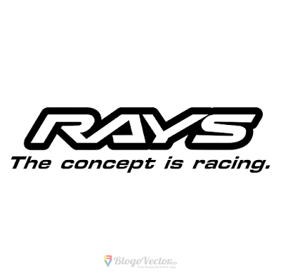 Rays Wheels Logo Vector