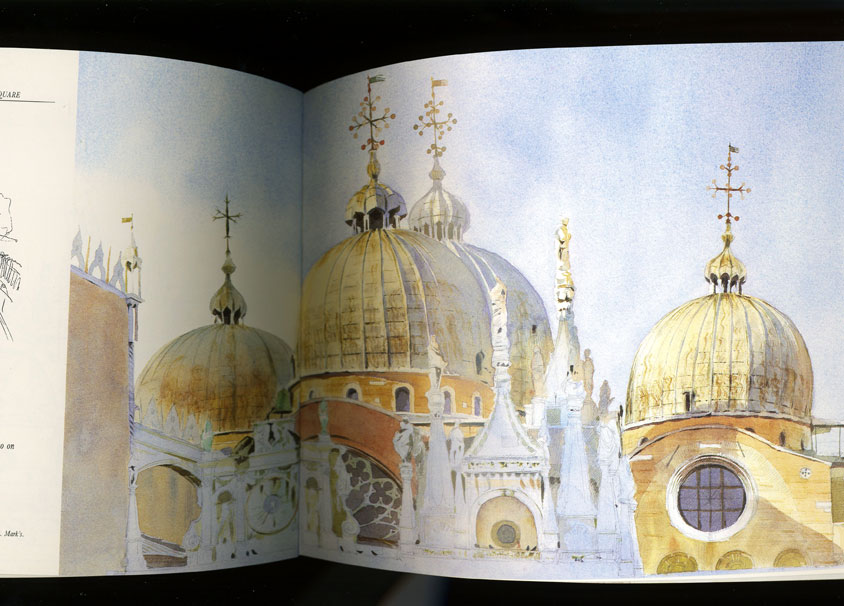Bailey Zimmerman's Venezia Venice Sketchbook by Huck Scarry