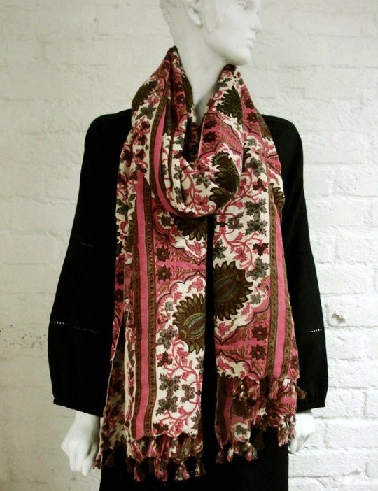 fancy winter shawl